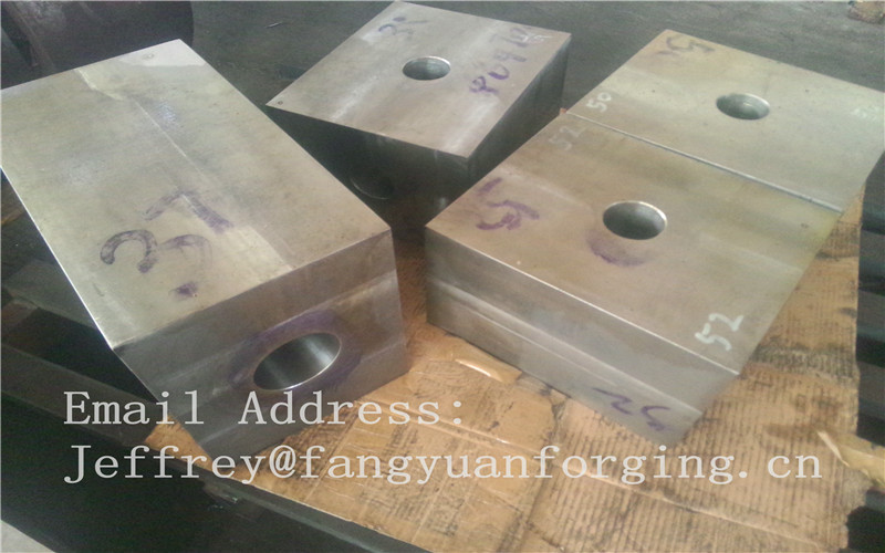 SA182 F316 F304 Produits en acier forgé Forges de solution en blocs fraisés et forés